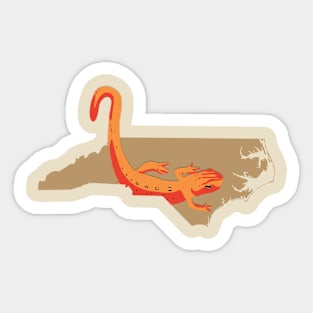 Red Eft Sticker